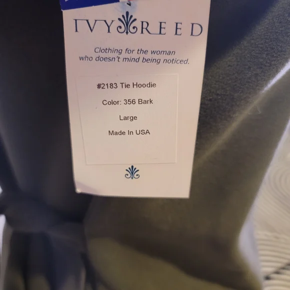 NWT Ivy Reed Charcoal Gray Jacket Size XL - Picture 4 of 5